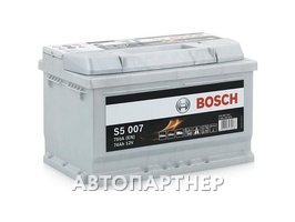 BOSCH S5 007 574 400 078 12В 6ст 74 а/ч оп